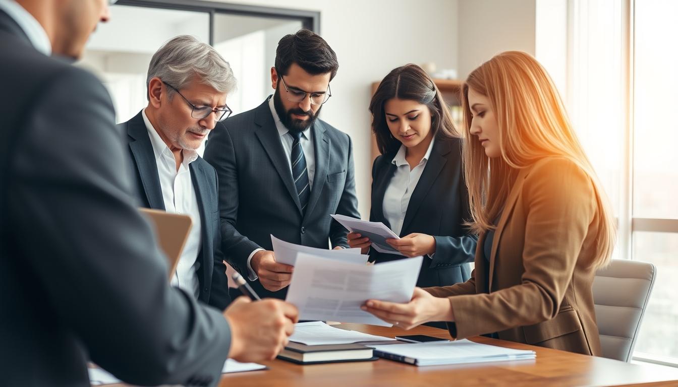 Property settlement documents and transfer review